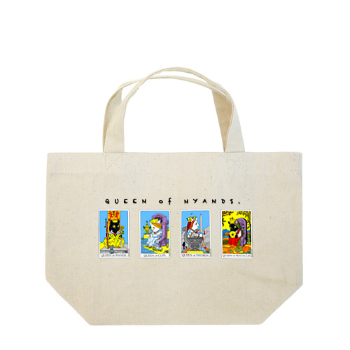 QUEEN of NYANDS.  Lunch Tote Bag