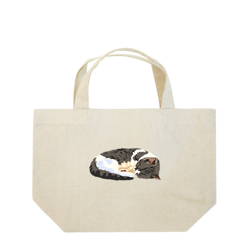 丸まる猫 Lunch Tote Bag