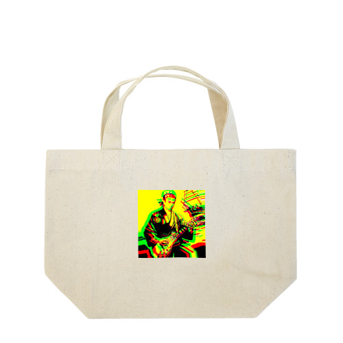 坂本龍馬とロック「Ryoma Sakamoto and Rock」 Lunch Tote Bag