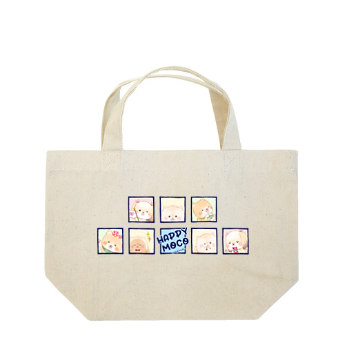 ハッピーモコ【ランチトート】 Lunch Tote Bag