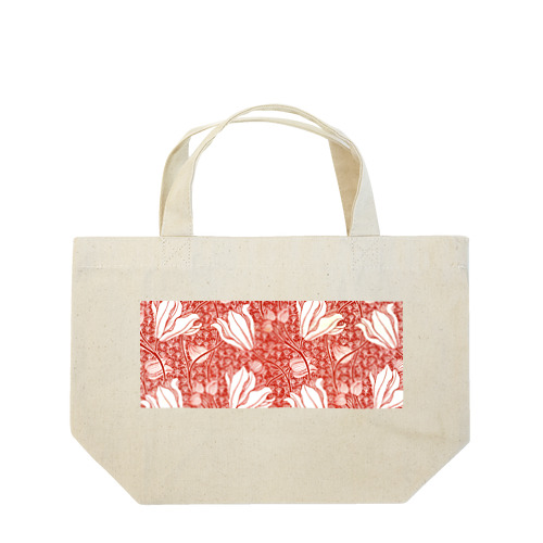 The Lily by William Morris Lunch Tote Bag