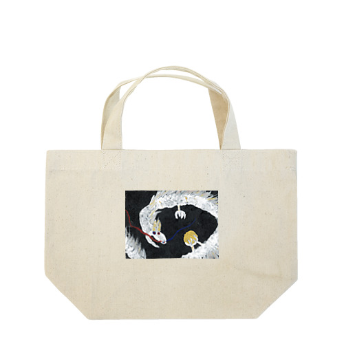 オッドアイドラゴン Lunch Tote Bag