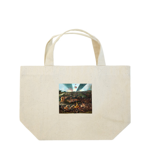 レーゲンスブルク近郊でのアヴァール人に対するカール大帝の勝利 / The Victory of Charlemagne over the Avars near Regensburg Lunch Tote Bag