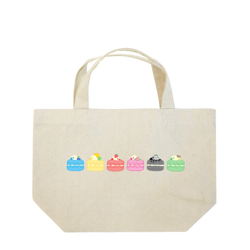 推しカラー×マカロン Lunch Tote Bag