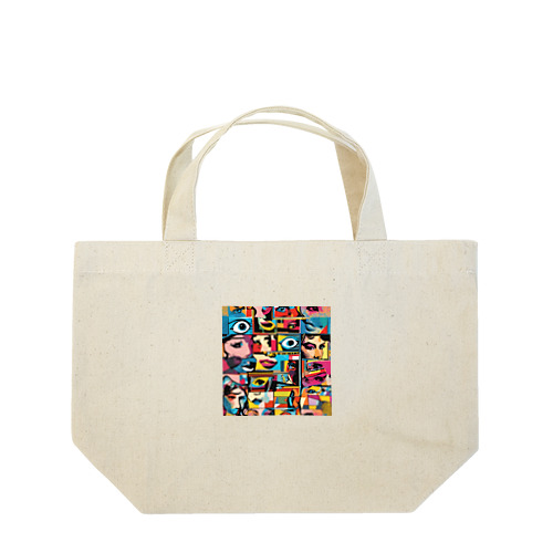 ポップアート Lunch Tote Bag