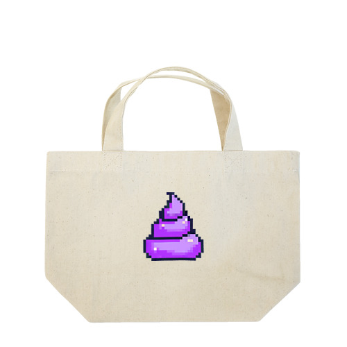 うんち（パープル）| Poop (Purple) ランチトートバッグ