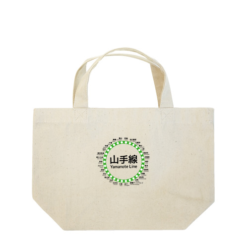 JR山手線路線図 Lunch Tote Bag