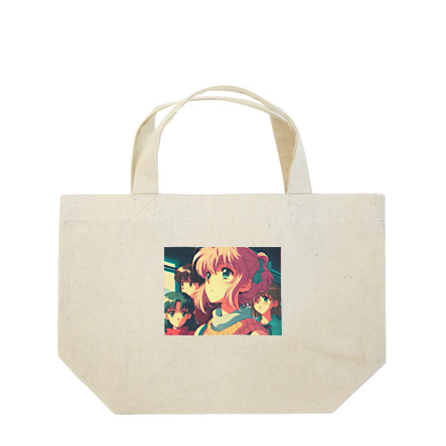 「OVA 地球最後の冬休み」| 90s J-Anime "OVA The Last Winter Vacation on Earth" Lunch Tote Bag