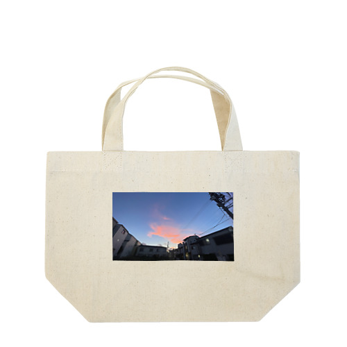夕闇と夜空 Lunch Tote Bag