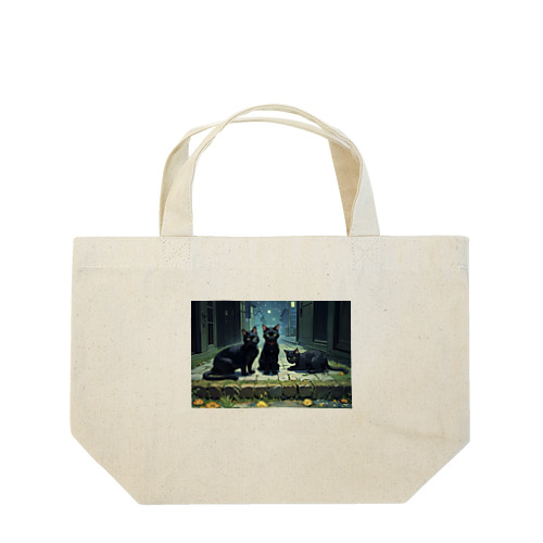 黒の三頭政治 Lunch Tote Bag