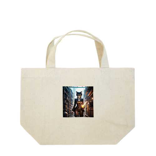 獣人スチームパンク Lunch Tote Bag