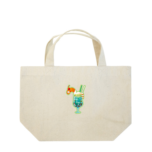 喫茶ゆらゆら　ニシキアナゴソーダ Lunch Tote Bag