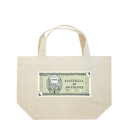 football is awesome Lunch Tote Bag