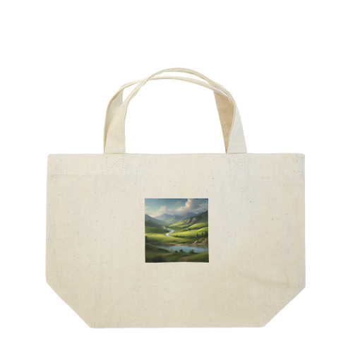 山の風景 Lunch Tote Bag