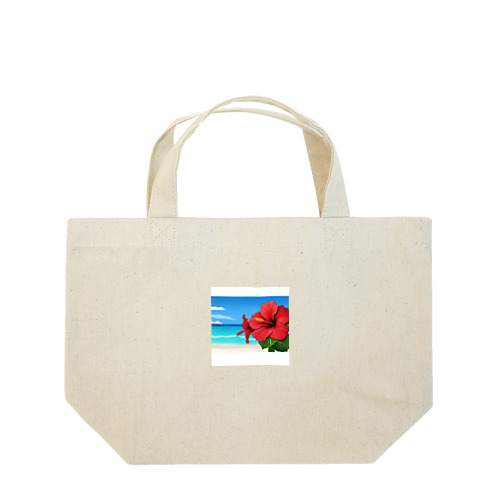 ハイビスカス　リゾート　🌺　🏝️ Lunch Tote Bag