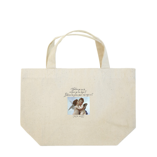 angel kiss Lunch Tote Bag