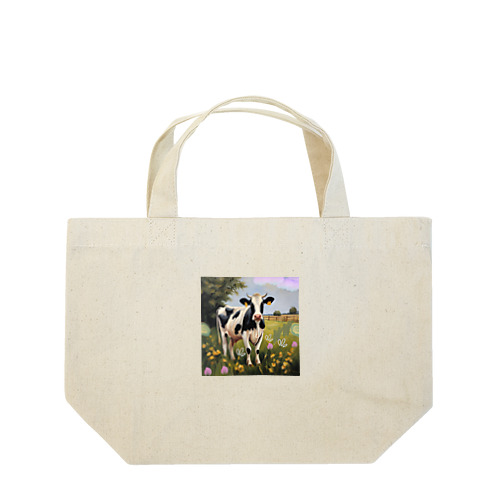 牧場の牛さん Lunch Tote Bag