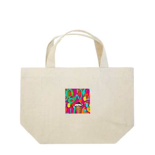 アイスクリーム Lunch Tote Bag