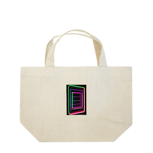 Abstract_Neonsign Lunch Tote Bag