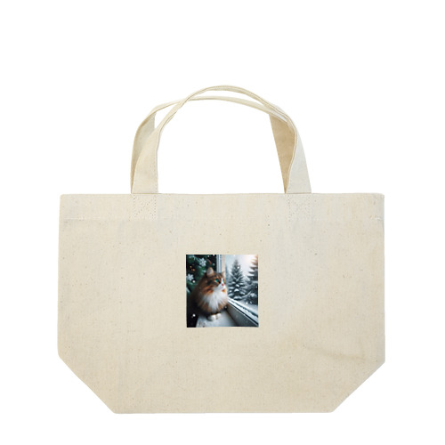 ノルウェージャンフォレストキャット　Tシャツ　クリアファイル　パーカー Lunch Tote Bag