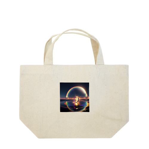Rainbow Ring Lunch Tote Bag