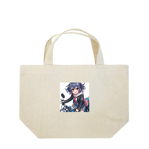 バイク女子 Lunch Tote Bag