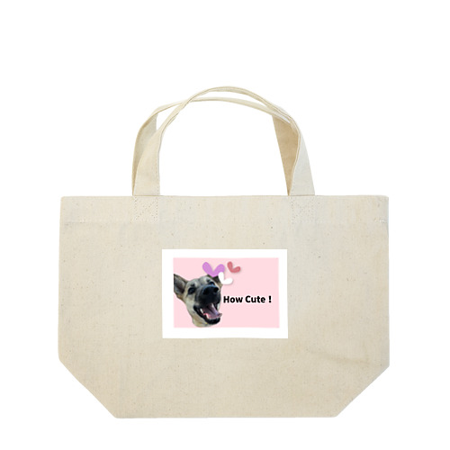 How Cute! Canvas! Lunch Tote Bag