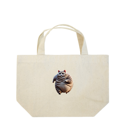 ぽっちゃり猫 Lunch Tote Bag