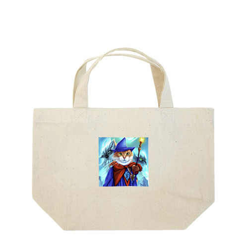 魔法使いの猫 Lunch Tote Bag