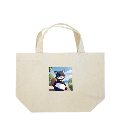 可愛い犬のイラスト Lunch Tote Bag