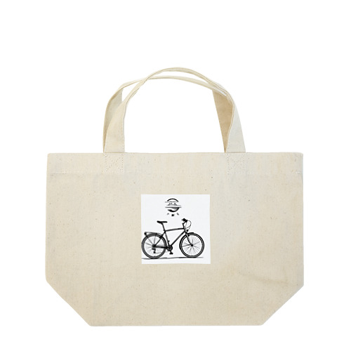 自転車ロゴ Lunch Tote Bag