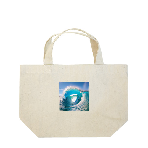 癒しの波 Lunch Tote Bag
