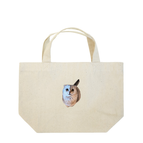 フクロウみたいな猫 Lunch Tote Bag