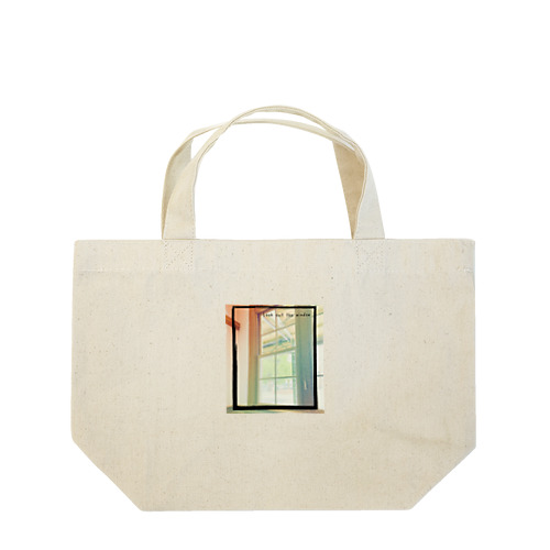 Look out the window Lunch Tote Bag