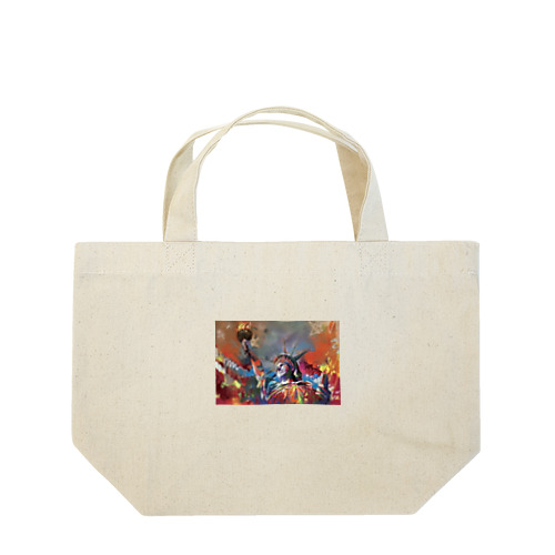 自由の女神　シリーズ１ Lunch Tote Bag