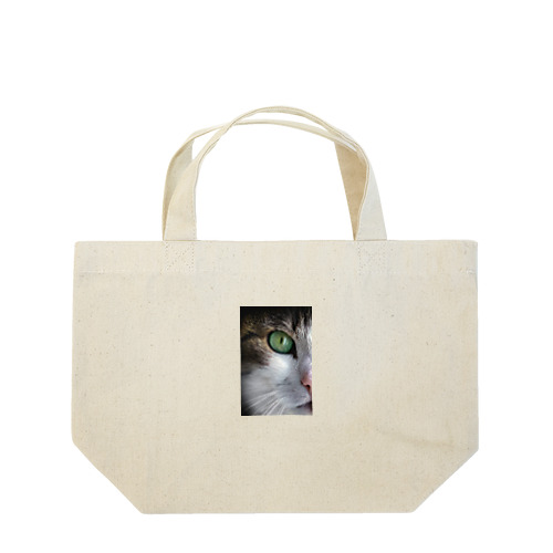 猫（片目） Lunch Tote Bag