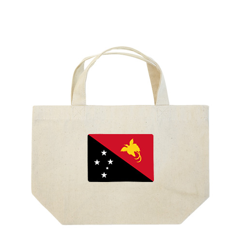 パプアニューギニアの国旗 Lunch Tote Bag