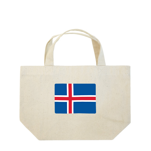 アイスランドの国旗 ランチトートバッグ
