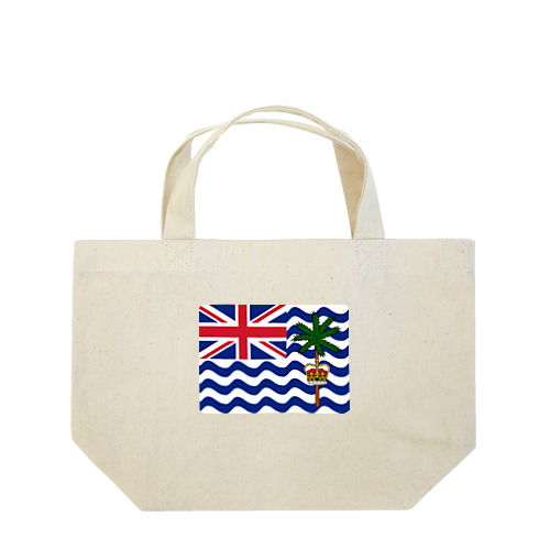 イギリス領インド洋地域の旗 ランチトートバッグ