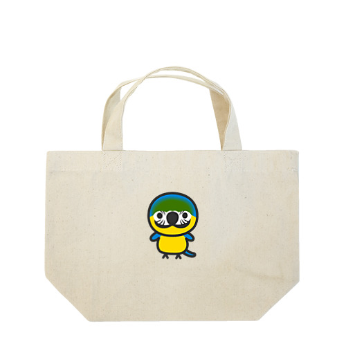 ルリコンゴウインコ Lunch Tote Bag