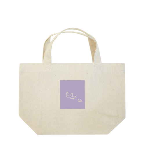 てくてくネコちゃん親子 Lunch Tote Bag