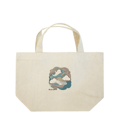 【BLUE NORTH】空模様デザイン Lunch Tote Bag