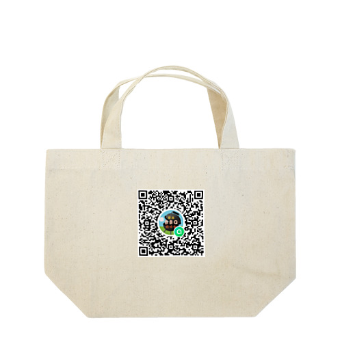 ④QRコード Lunch Tote Bag