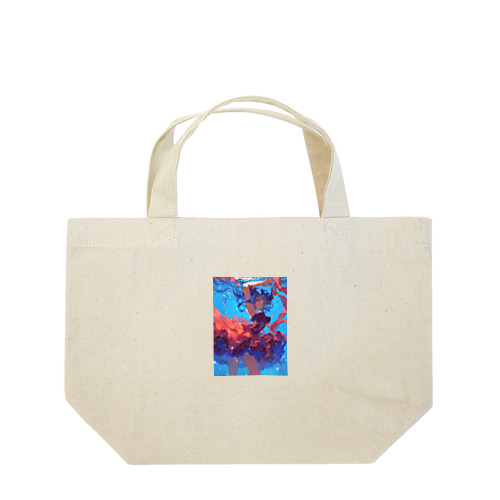 海の中の美ボディ　ラフルール　1859 Lunch Tote Bag