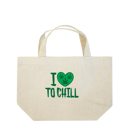 I ❤️ TO CHILL Lunch Tote Bag