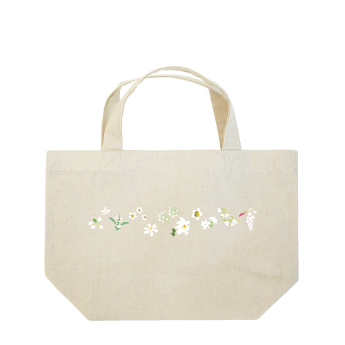 西表島の白い花（11種） Lunch Tote Bag