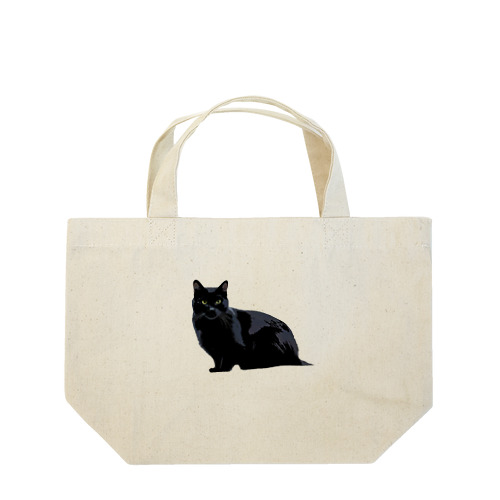 黒猫 ランチトートバッグ