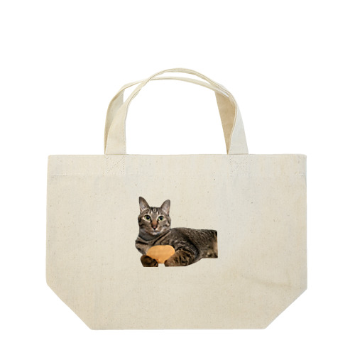 『猫に小判』オレはニャン蔵 Lunch Tote Bag