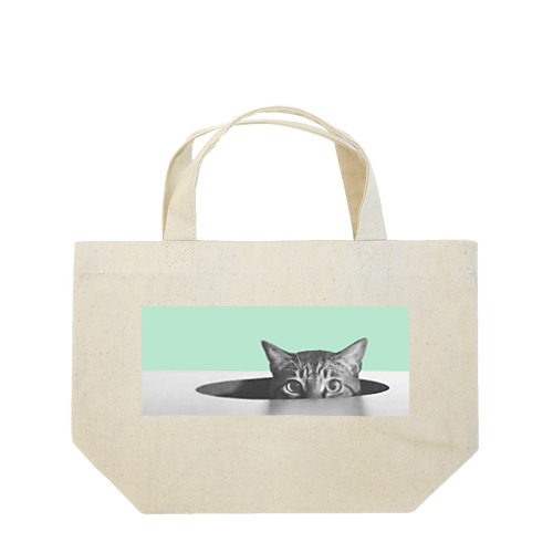 【穴からモン02】 Lunch Tote Bag