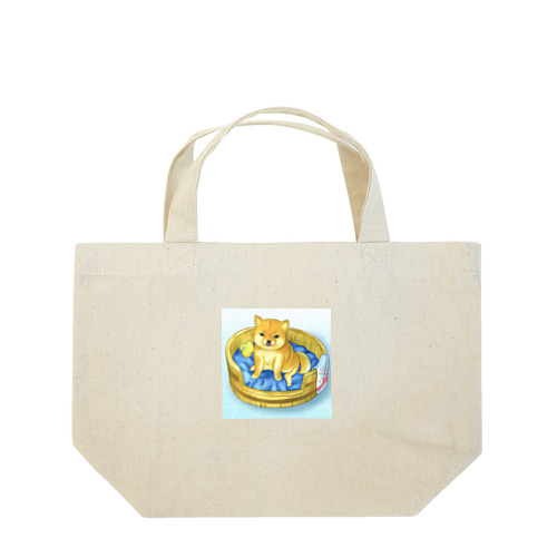 銭湯豆柴　ふろすけくん Lunch Tote Bag